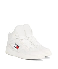 TOMMY HILFIGER TJW NEW BASKET MC Zapatillas de cuero crudo - Zapatos Mujer - 1