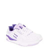 TOMMY HILFIGER TJW NEW BASKET Zapatillas de cuero p&uacute;rpura - Zapatos Mujer - 1