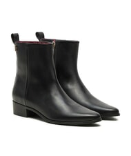 TOMMY HILFIGER TH  Botines de piel negro - Zapatos Mujer - 1