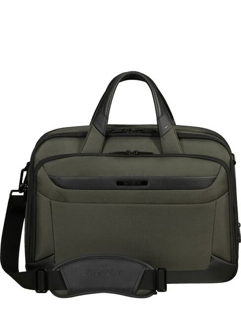 SAMSONITE PRO-DLX 6 Maletín expandible para portátil de 15,6" verde - Maletines de Trabajo