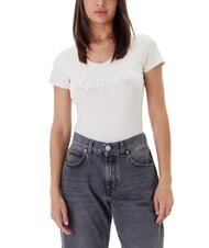 GUESS SCRIPT Camiseta de manga corta piedra muda - camiseta - 1