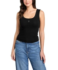 GUESS TRIANGLE PATCH Camiseta sin mangas jetbla - camiseta - 1