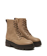 TOMMY HILFIGER BICOLOR Botas de cuero con cordones - Zapatos Mujer