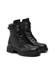 TOMMY HILFIGER LACE -UP BIKE Botas de cuero con cordones - Zapatos Mujer