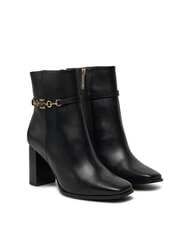 TOMMY HILFIGER TH CHAIN Botines de piel negro - Zapatos Mujer - 1