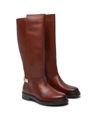 TOMMY HILFIGER TH Botas de cuero Allti marr&oacute;n co&ntilde;ac - Zapatos Mujer - 1