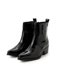 TOMMY HILFIGER TH COWBOY Botas tejanas en piel brillante negro - Zapatos Mujer - 1