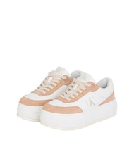 CALVIN KLEIN BOLD FLATF LOW LACE Zapatillas blanco - Zapatos Mujer - 1