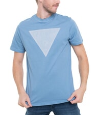GUESS TRIANGLE LOGO Camiseta de manga corta de corte regular - camiseta
