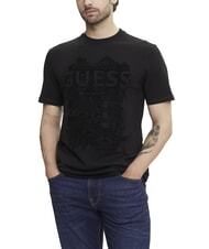 GUESS FLOCK Camiseta de manga corta de corte regular - camiseta