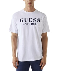 GUESS MARINA PRINT Camiseta de manga corta con bolsillo - camiseta