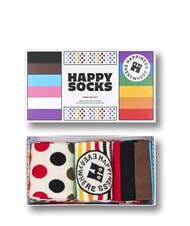 HAPPY SOCKS PRIDE Caja de regalo 3 pares de calcetines - Calcetines de hombre