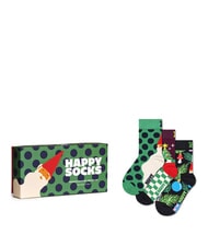 HAPPY SOCKS KIDS PRESENTS UNDER THE TREE Caja de regalo 3 pares de calcetines multicolor - Calcetines unisex - 1
