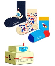 HAPPY SOCKS KIDS ASTRONAUT Set de regalo 3 pares de calcetines 2200 - Calcetines unisex - 1