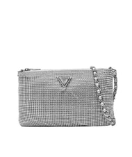 GUESS CRYSTAL Bolso de hombro con pedrer&iacute;a plata - Bolsos Mujer - 1