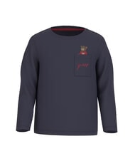 GUESS KIDS Camiseta de manga larga con bolsillo smartblue - Camiseta ni&ntilde;o - 1