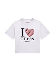 GUESS KIDS Camiseta de manga corta para ni&ntilde;a purwhite - Camiseta ni&ntilde;o - 1