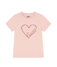 GUESS KIDS MINI ME Camiseta de algod&oacute;n con lentejuelas - Camiseta ni&ntilde;o