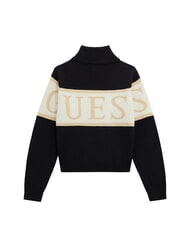 GUESS KIDS Su&eacute;ter de cuello alto con logo - Su&eacute;teres para ni&ntilde;os