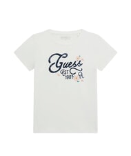 GUESS KIDS Camiseta de manga corta para ni&ntilde;a con estampado - Camiseta ni&ntilde;o