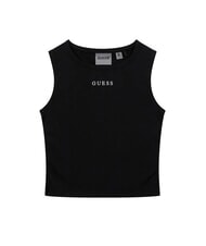 GUESS KIDS MINI ME Camiseta de tirantes para ni&ntilde;a con estampado de logotipo jetbla - Camiseta ni&ntilde;o - 1