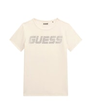 GUESS KIDS MINI ME Camiseta de manga corta para ni&ntilde;a con pedrer&iacute;a - Camiseta ni&ntilde;o