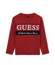 GUESS KIDS Su&eacute;ter de cuello redondo para ni&ntilde;os - Su&eacute;teres para ni&ntilde;os