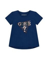 GUESS KIDS Camiseta de manga corta con bordado y lentejuelas. - Camiseta ni&ntilde;o