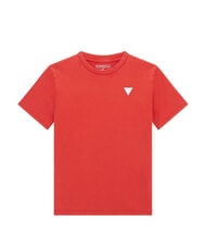 GUESS KIDS Camiseta de manga corta para ni&ntilde;os rojo picante - Camiseta ni&ntilde;o - 1