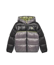 GUESS KIDS Chaqueta de plum&oacute;n infantil bicolor con capucha - Chaquetas de beb&eacute;
