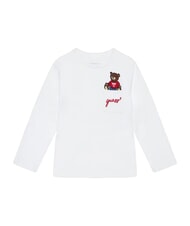GUESS KIDS Camisa de manga larga con osito de peluche - Camiseta ni&ntilde;o