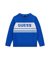GUESS KIDS Su&eacute;ter infantil con logo cobalto real - Su&eacute;teres para ni&ntilde;os - 1