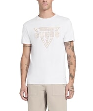 GUESS PAINTED TRIANGLE Camiseta de manga corta de corte regular - camiseta
