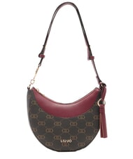 LIUJO CIRRY Bolso de hombro peque&ntilde;o con borla vino tinto - Bolsos Mujer - 1