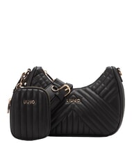 LIUJO LOGO Bolso de hombro NEGRO - Bolsos Mujer - 1