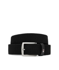 TOMMY HILFIGER DENTON ELASTIC Cintur&oacute;n de tela tejida para hombre negro - Cinturones - 1
