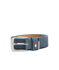 TOMMY HILFIGER TH HERITAGE Cintur&oacute;n de piel con estampado denim - Cinturones