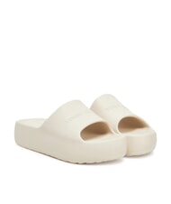TOMMY HILFIGER CHUNKY POOL SLIDE Zapatillas de plataforma para mujer papel prensa - Zapatos Mujer - 1