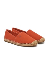 TOMMY HILFIGER TH Alpargatas de lona para mujer rojo - Zapatos Mujer - 1