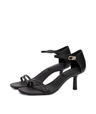 TOMMY HILFIGER TH Sandalias altas de piel con tira negro - Zapatos Mujer - 1