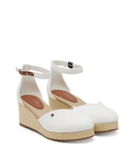 TOMMY HILFIGER TH Zapatos de alpargatas con cu&ntilde;a crudo - Zapatos Mujer - 1