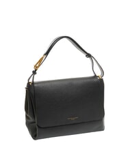 GIANNI CHIARINI CECILE Bolso de hombro de cuero martillado negro - Bolsos Mujer - 1