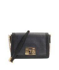 YNOT LABIRINT Bolso de hombro con inserci&oacute;n de cadena NEGRO - Bolsos Mujer - 1