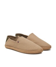TOMMY HILFIGER TH Alpargatas de lona beige - Zapatos Hombre - 1