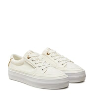 TOMMY HILFIGER ESSENTIAL Zapatillas de plataforma de lona crudo - Zapatos Mujer - 1