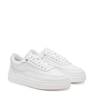 TOMMY HILFIGER MODERN COURT Zapatillas de plataforma de piel blanco - Zapatos Mujer - 1