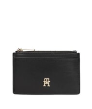 TOMMY HILFIGER TH ICON Tarjetero / Monedero negro - Carteras Mujer - 1