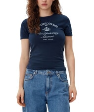 TOMMY HILFIGER NYC RINGER Camiseta de manga corta de corte entallado - camiseta