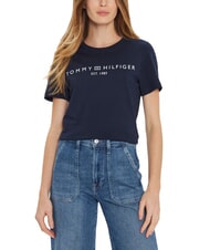 TOMMY HILFIGER TH 1985 Camiseta de algod&oacute;n Marina de noche oscura - camiseta - 1
