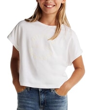 TOMMY HILFIGER KIDS BIMBA Camiseta de manga corta con logotipo en relieve blanco - Camiseta ni&ntilde;o - 1